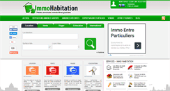 Desktop Screenshot of immohabitation.com