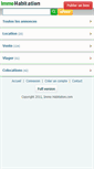 Mobile Screenshot of immohabitation.com