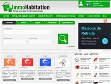 Tablet Screenshot of immohabitation.com